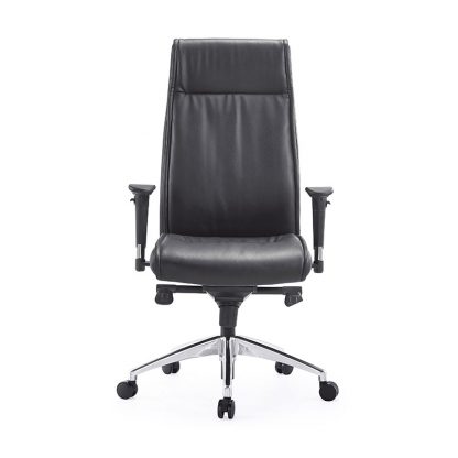 Office leather chair with a high-quality gas lift by Alpha Sri Lanka