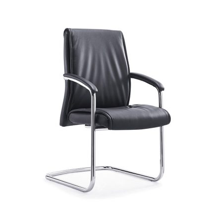 Black high-density foam Alpha office chair