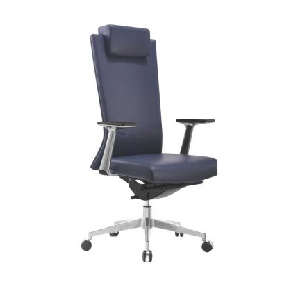 Black Alpha high-density foam office chair
