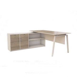 Melamine board DIR office table from Alpha Industries