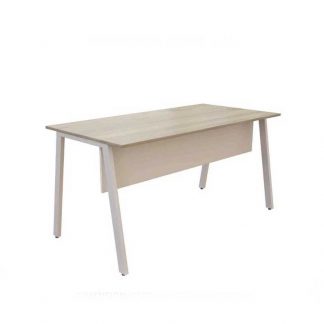 Light wooden office table by Alpha Industries