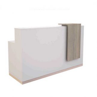 Alpha Scratch Resistance Melamine Reception Table