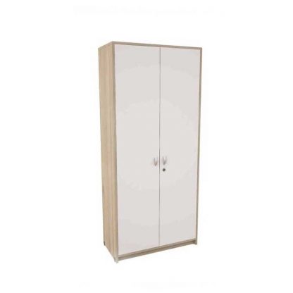 Beige Ergonomic office cupboard with a powder-coated steel base by Alpha