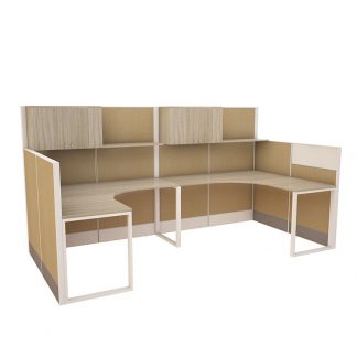 Buy two cluster office workstation from Alpha Sri Lanka