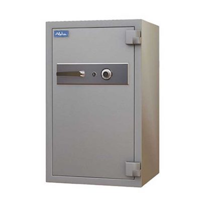 Metal fire-resistant bank safe by Alpha