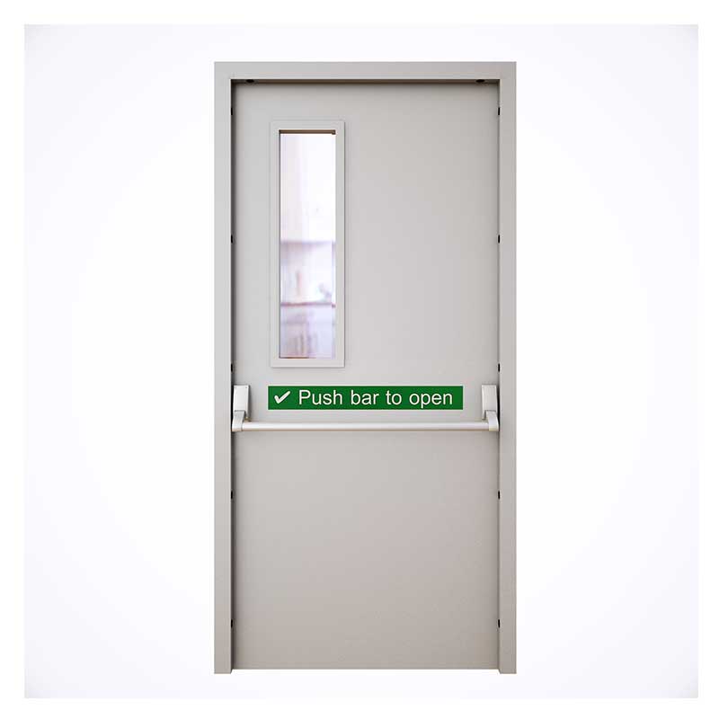 exit-door Metal fire-rated exit door by Alpha Industries Sri Lanka