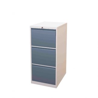 Sahara Filing Cabinet with 3 drawers and heavy-duty railings by Alpha Sri Lanka